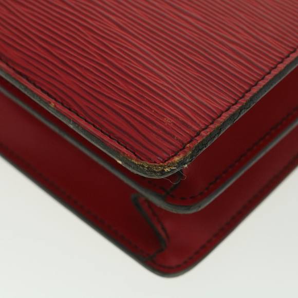 LOUIS VUITTON Epi Serviette Conseiller Business Bag Red M54427 LV Auth 37894 - Picture 8 of 16